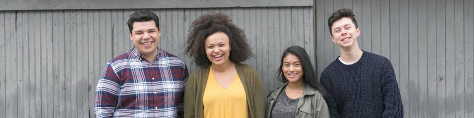 Website development placeholder image of 4 teenagers
