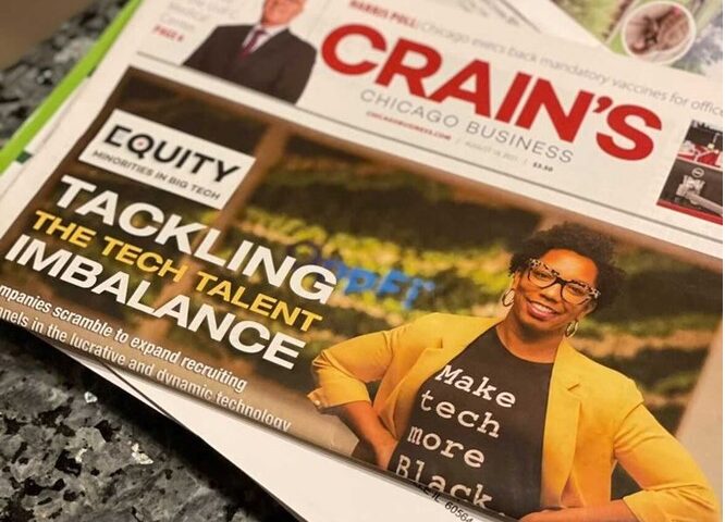 Degrees of Change Board Chair and Act Six Graduate, Michelle Bess Highlighted in Crain’s Chicago Business
